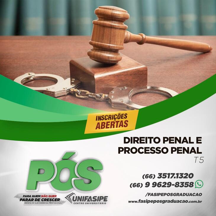 DIREITO PENAL E PROCESSO PENAL  